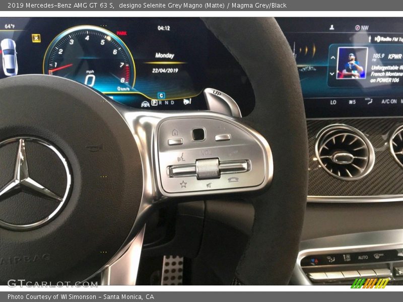  2019 AMG GT 63 S Steering Wheel