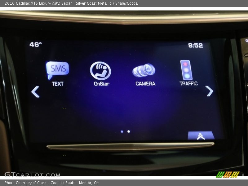 Silver Coast Metallic / Shale/Cocoa 2016 Cadillac XTS Luxury AWD Sedan