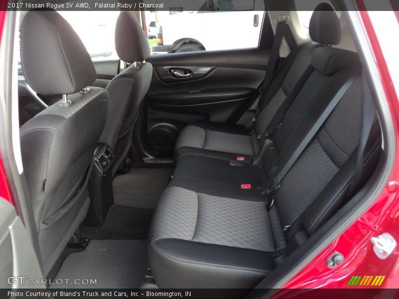 Palatial Ruby / Charcoal 2017 Nissan Rogue SV AWD