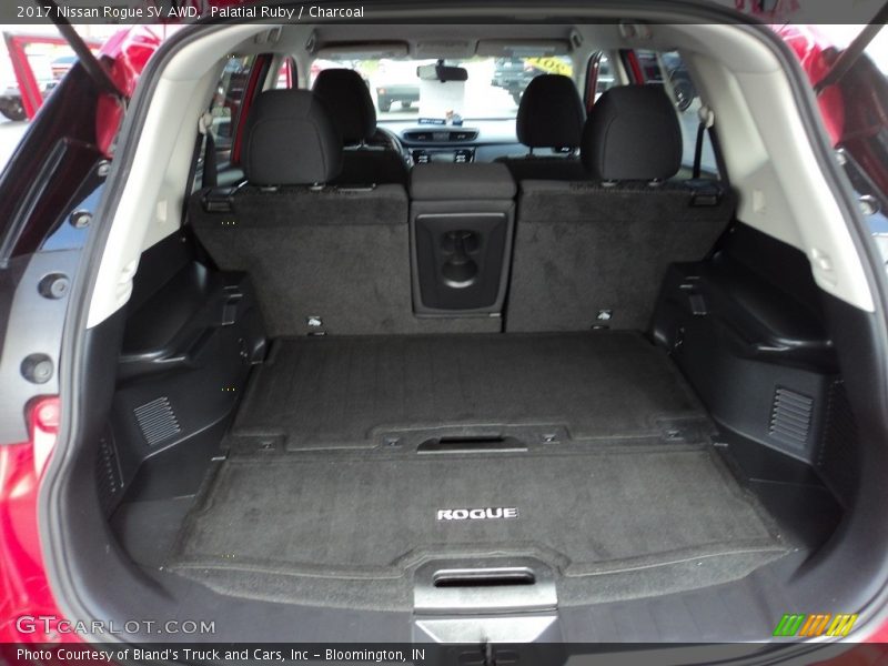Palatial Ruby / Charcoal 2017 Nissan Rogue SV AWD