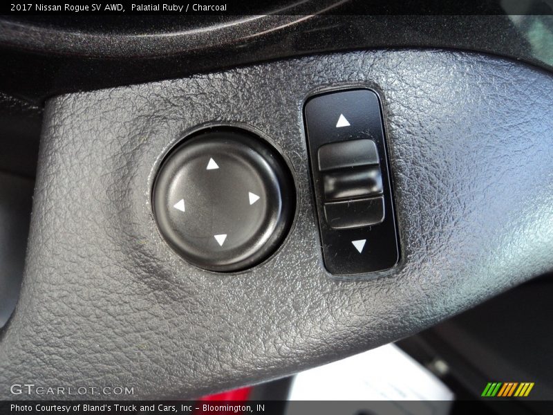 Palatial Ruby / Charcoal 2017 Nissan Rogue SV AWD