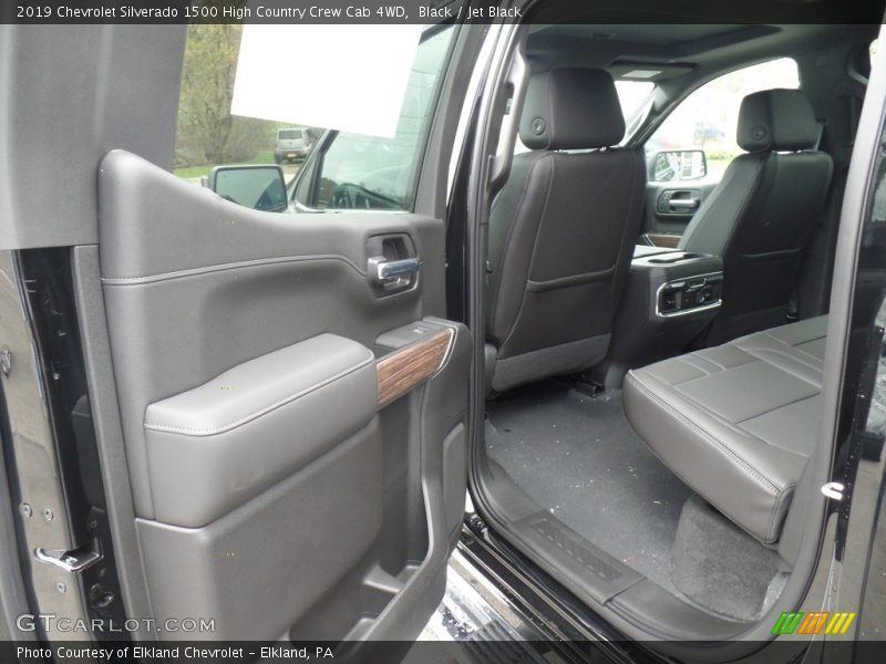 Rear Seat of 2019 Silverado 1500 High Country Crew Cab 4WD