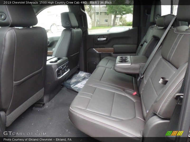 Rear Seat of 2019 Silverado 1500 High Country Crew Cab 4WD