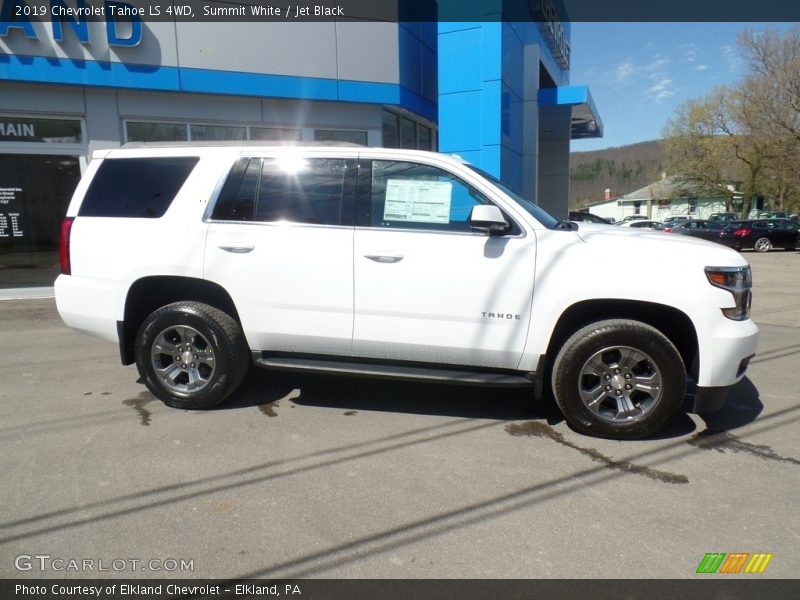 Summit White / Jet Black 2019 Chevrolet Tahoe LS 4WD