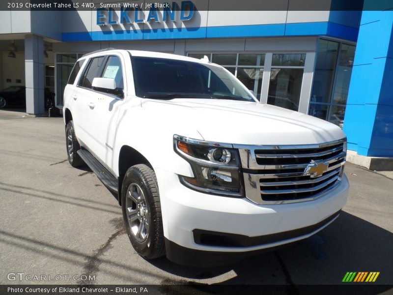 Summit White / Jet Black 2019 Chevrolet Tahoe LS 4WD