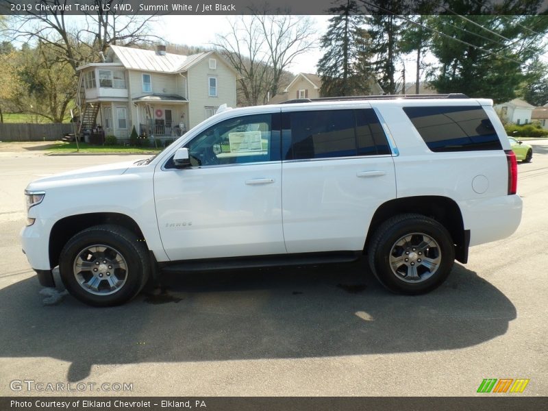 Summit White / Jet Black 2019 Chevrolet Tahoe LS 4WD