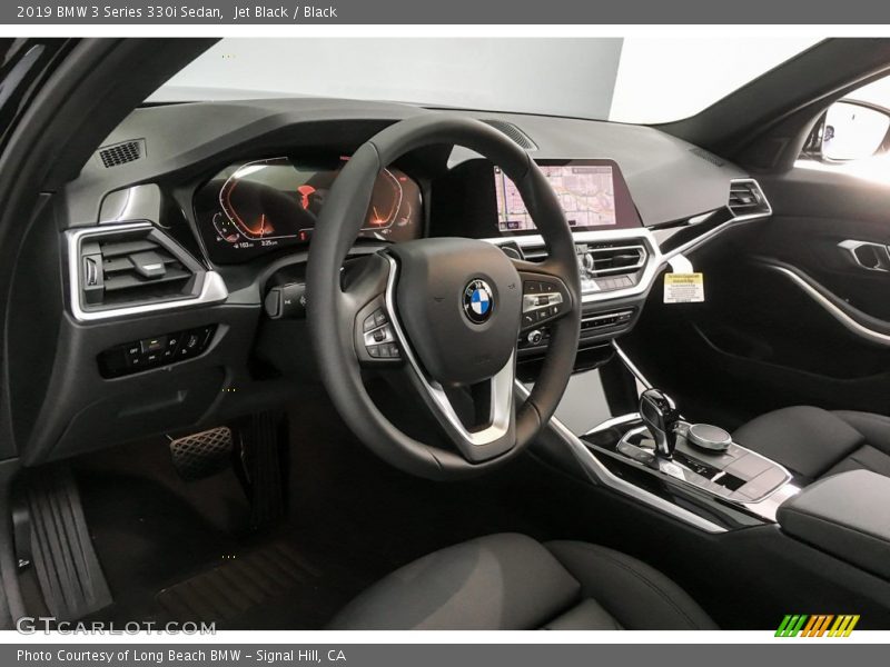 Jet Black / Black 2019 BMW 3 Series 330i Sedan