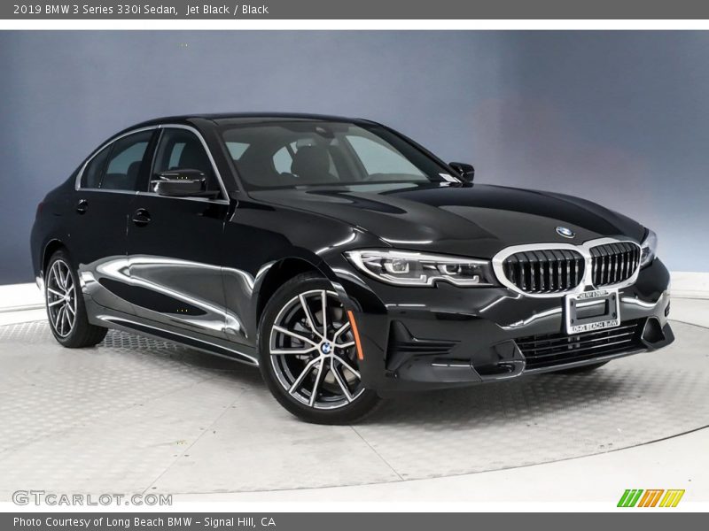 Jet Black / Black 2019 BMW 3 Series 330i Sedan