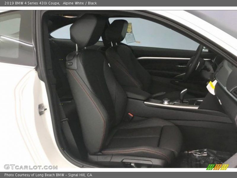 Alpine White / Black 2019 BMW 4 Series 430i Coupe