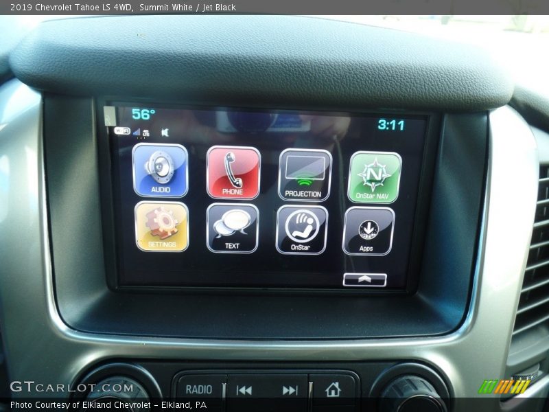 Summit White / Jet Black 2019 Chevrolet Tahoe LS 4WD