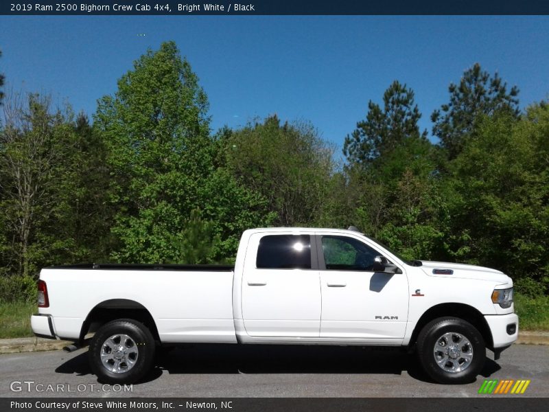 Bright White / Black 2019 Ram 2500 Bighorn Crew Cab 4x4