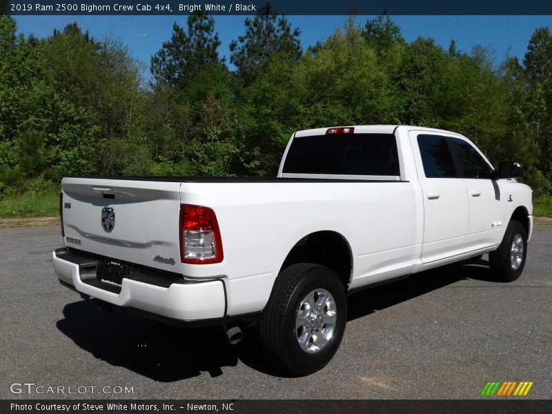Bright White / Black 2019 Ram 2500 Bighorn Crew Cab 4x4