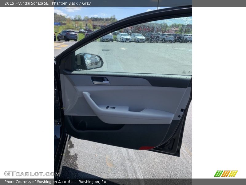Phantom Black / Gray 2019 Hyundai Sonata SE