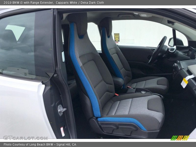 Capparis White / Deka Dark Cloth 2019 BMW i3 with Range Extender
