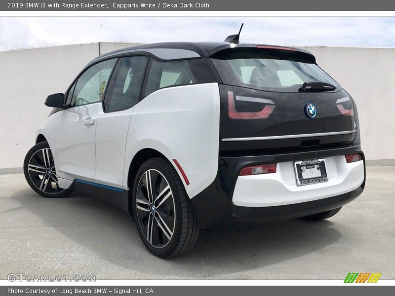 Capparis White / Deka Dark Cloth 2019 BMW i3 with Range Extender