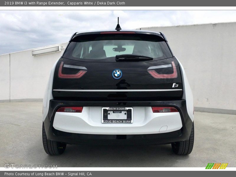 Capparis White / Deka Dark Cloth 2019 BMW i3 with Range Extender