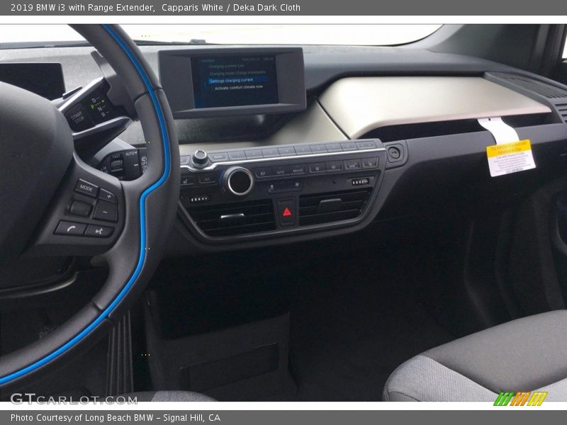 Capparis White / Deka Dark Cloth 2019 BMW i3 with Range Extender