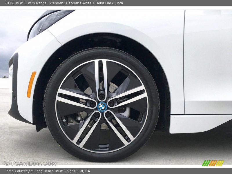 Capparis White / Deka Dark Cloth 2019 BMW i3 with Range Extender