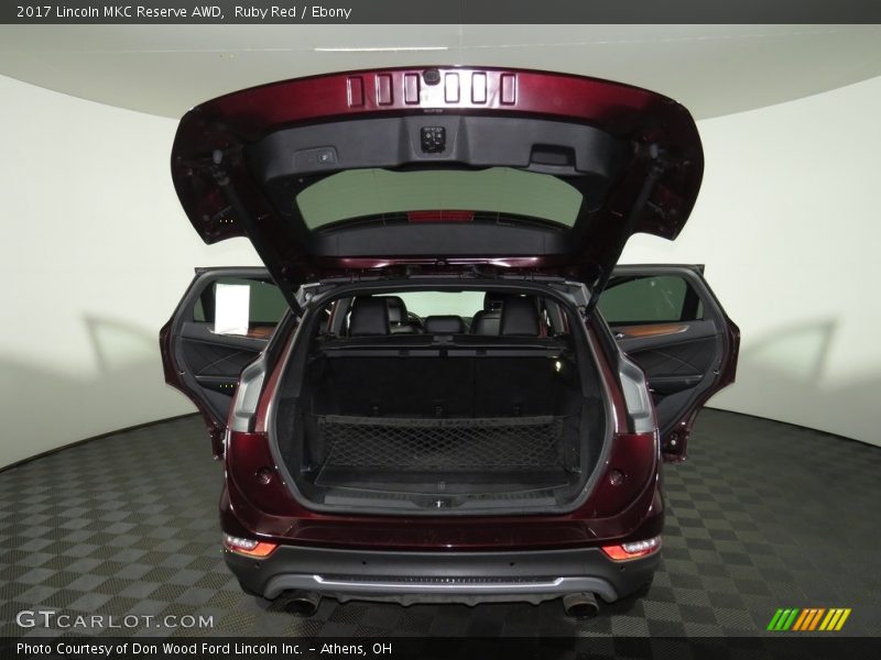 Ruby Red / Ebony 2017 Lincoln MKC Reserve AWD
