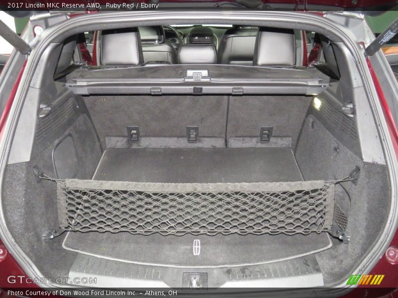 Ruby Red / Ebony 2017 Lincoln MKC Reserve AWD