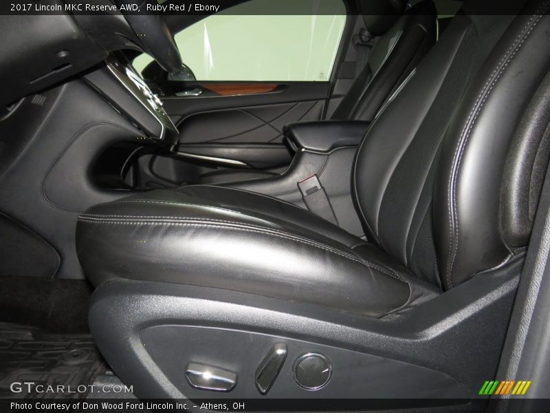 Ruby Red / Ebony 2017 Lincoln MKC Reserve AWD