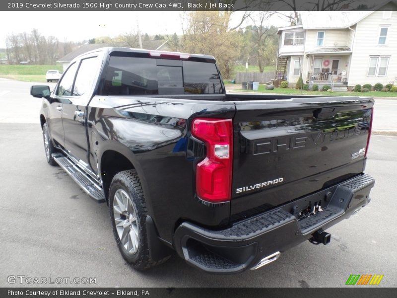 Black / Jet Black 2019 Chevrolet Silverado 1500 High Country Crew Cab 4WD