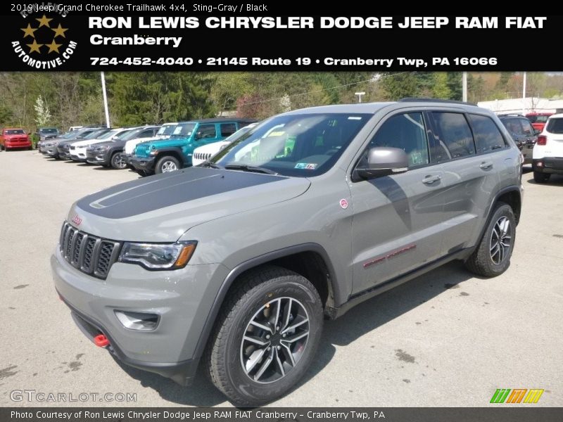 Sting-Gray / Black 2019 Jeep Grand Cherokee Trailhawk 4x4