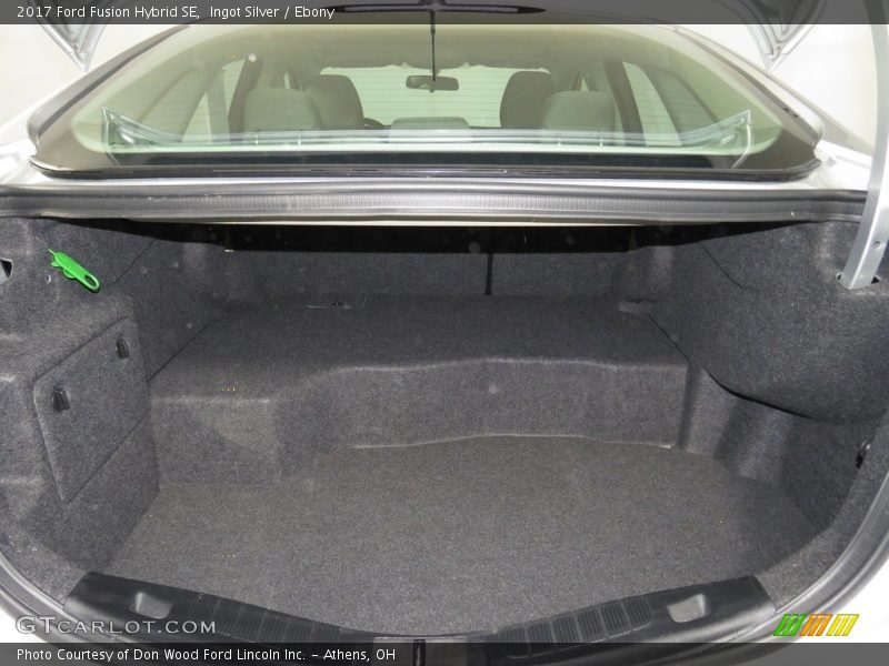 Ingot Silver / Ebony 2017 Ford Fusion Hybrid SE