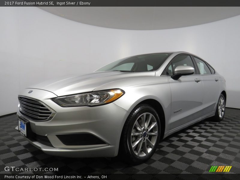 Ingot Silver / Ebony 2017 Ford Fusion Hybrid SE