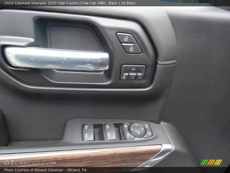 Black / Jet Black 2019 Chevrolet Silverado 1500 High Country Crew Cab 4WD