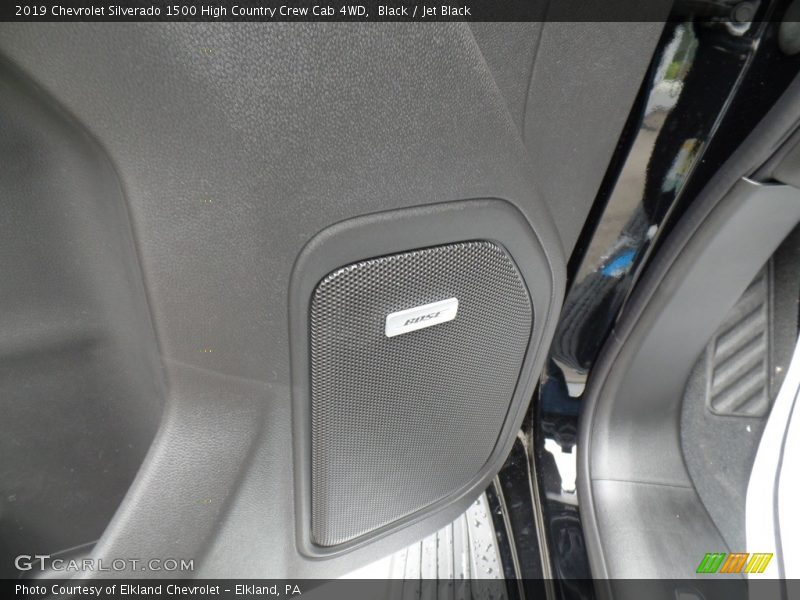 Black / Jet Black 2019 Chevrolet Silverado 1500 High Country Crew Cab 4WD