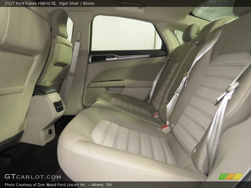 Ingot Silver / Ebony 2017 Ford Fusion Hybrid SE