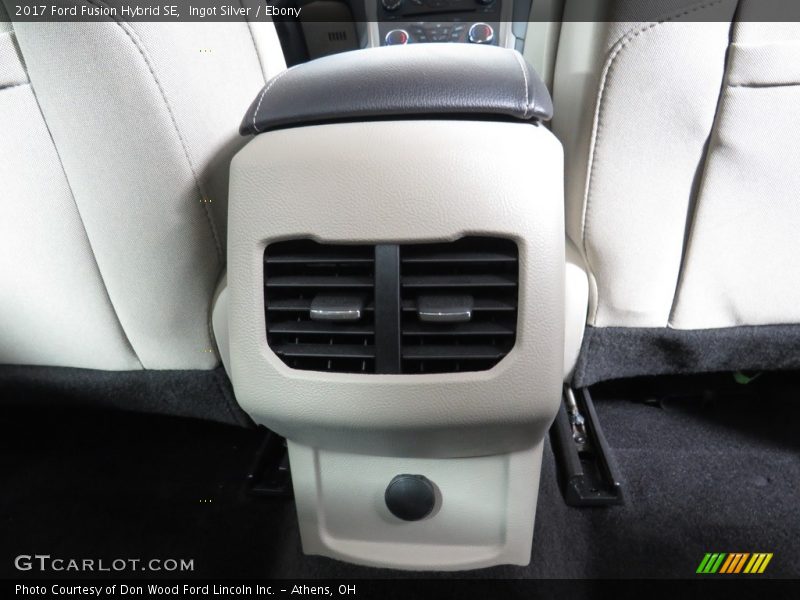 Ingot Silver / Ebony 2017 Ford Fusion Hybrid SE