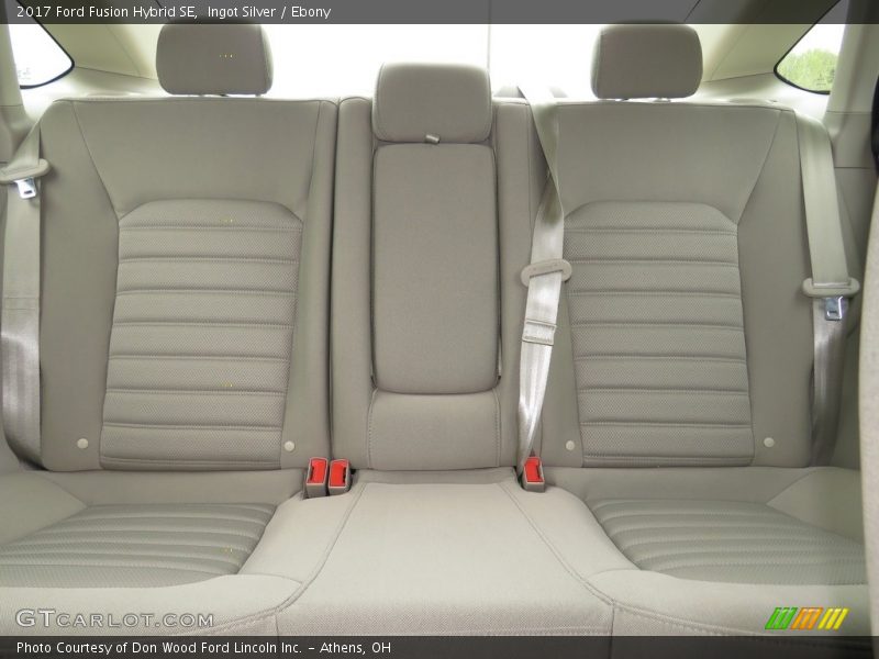 Ingot Silver / Ebony 2017 Ford Fusion Hybrid SE