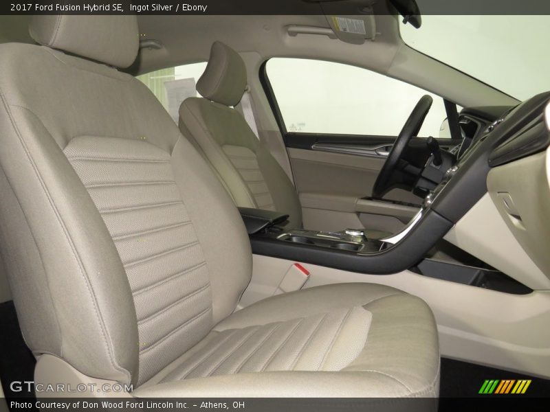 Ingot Silver / Ebony 2017 Ford Fusion Hybrid SE