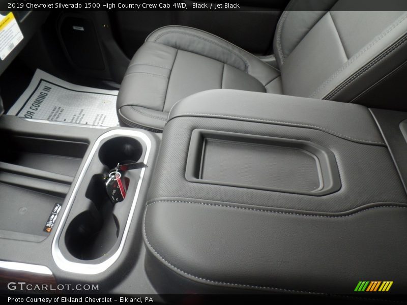 Black / Jet Black 2019 Chevrolet Silverado 1500 High Country Crew Cab 4WD