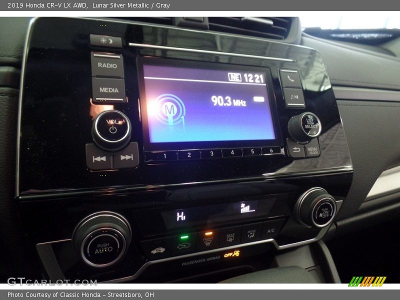 Lunar Silver Metallic / Gray 2019 Honda CR-V LX AWD