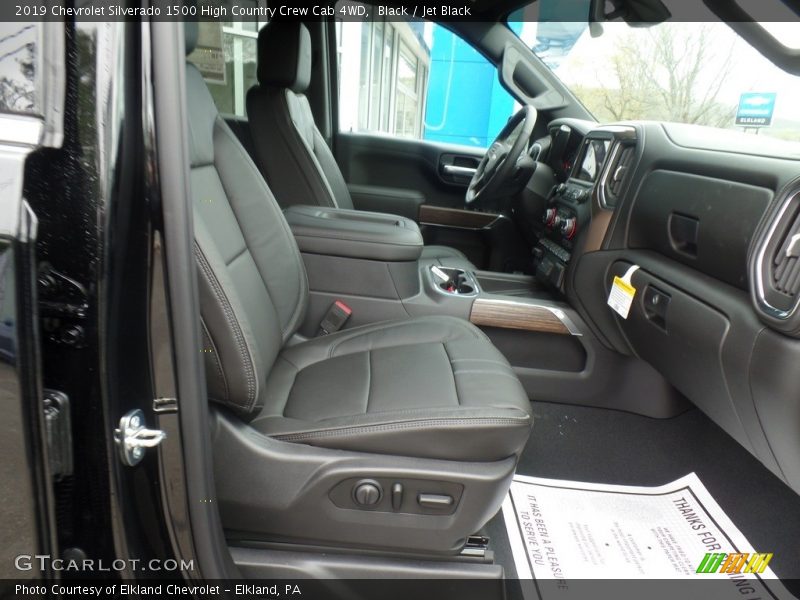 Black / Jet Black 2019 Chevrolet Silverado 1500 High Country Crew Cab 4WD