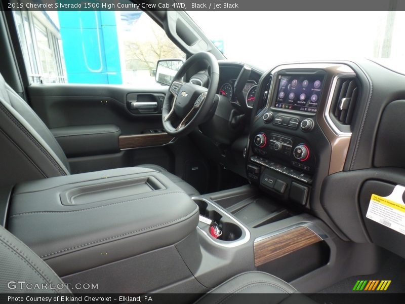 Front Seat of 2019 Silverado 1500 High Country Crew Cab 4WD