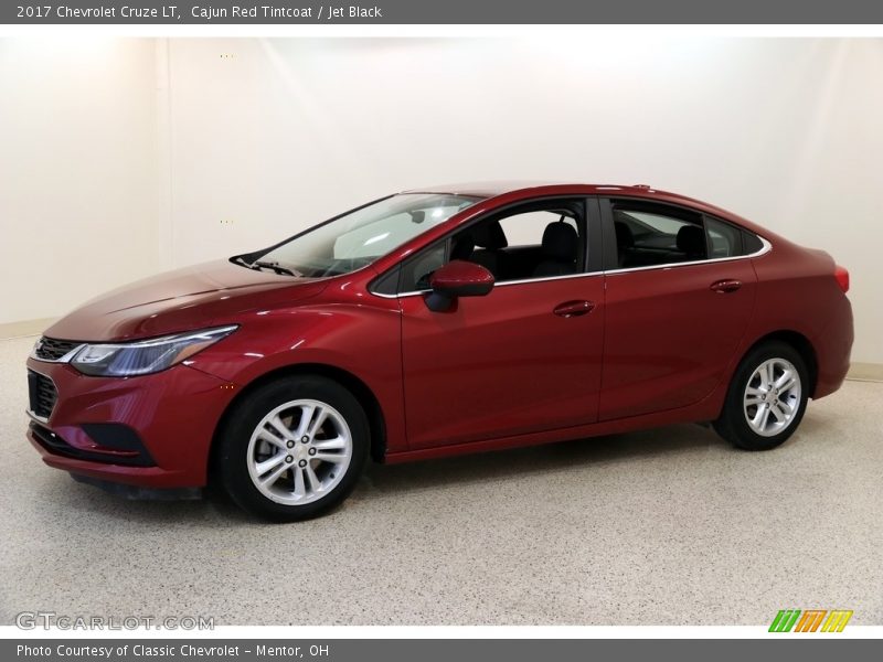 Cajun Red Tintcoat / Jet Black 2017 Chevrolet Cruze LT