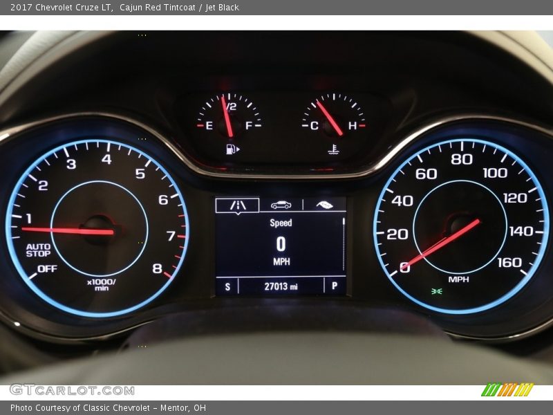 Cajun Red Tintcoat / Jet Black 2017 Chevrolet Cruze LT