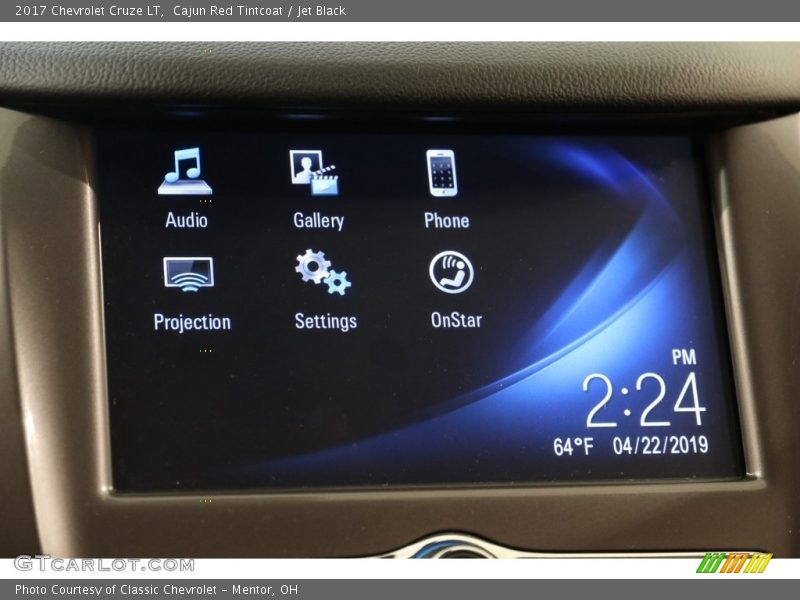 Cajun Red Tintcoat / Jet Black 2017 Chevrolet Cruze LT