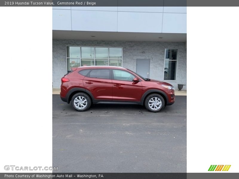 Gemstone Red / Beige 2019 Hyundai Tucson Value