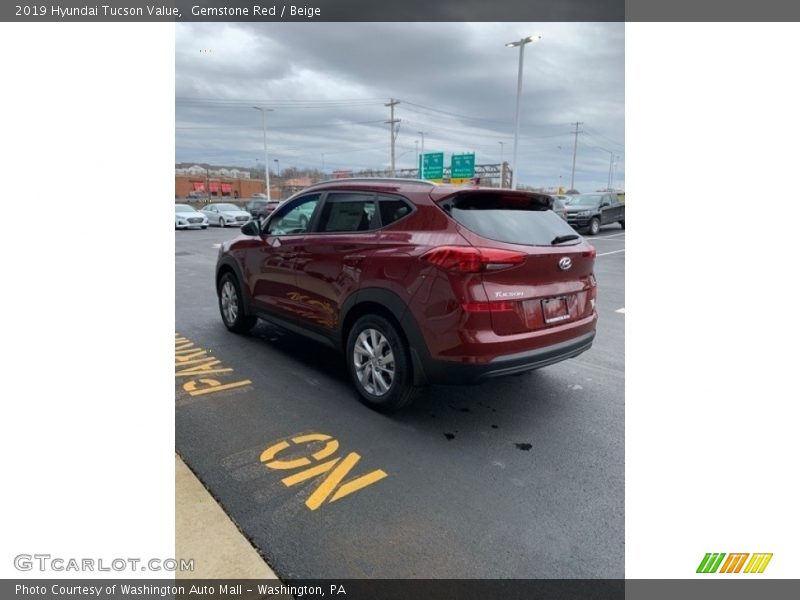 Gemstone Red / Beige 2019 Hyundai Tucson Value