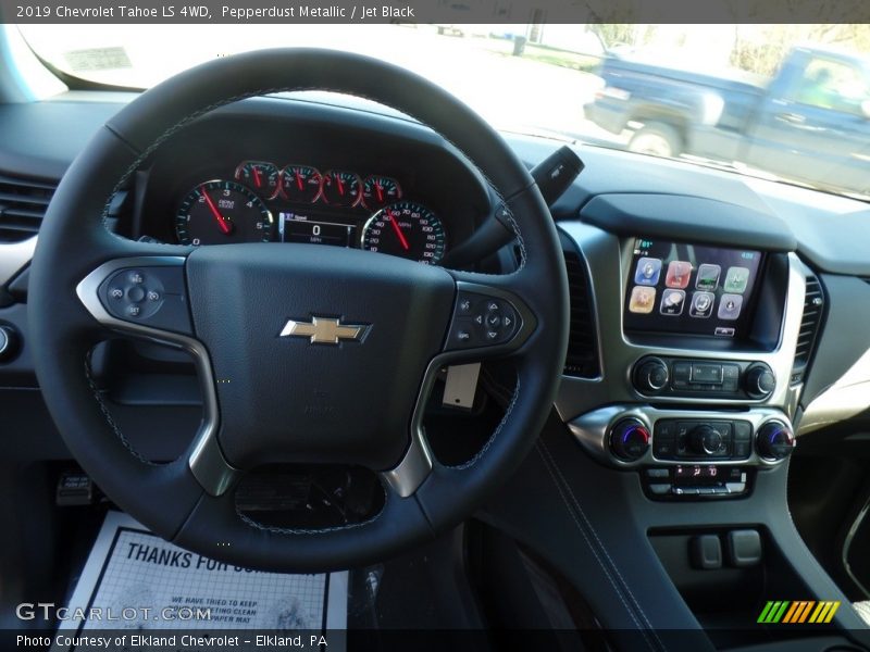 Pepperdust Metallic / Jet Black 2019 Chevrolet Tahoe LS 4WD