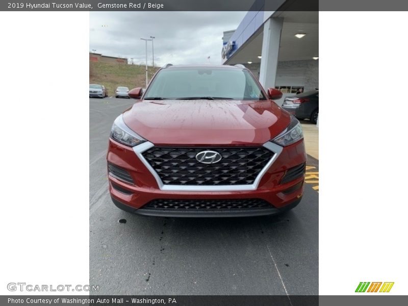 Gemstone Red / Beige 2019 Hyundai Tucson Value