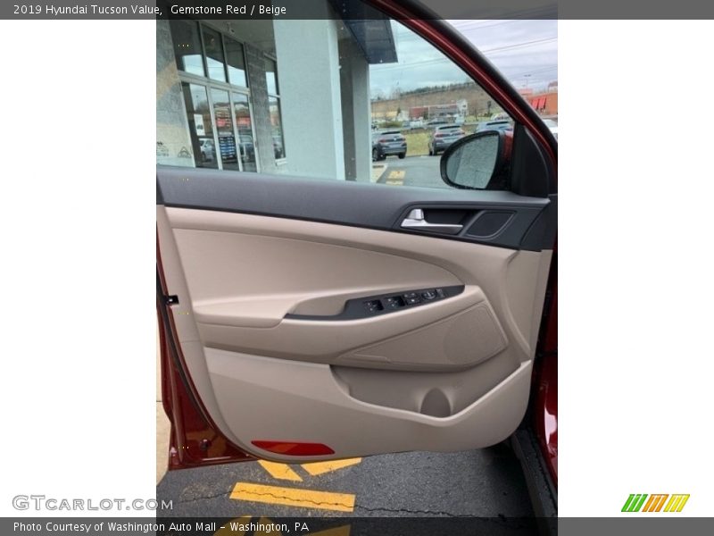 Gemstone Red / Beige 2019 Hyundai Tucson Value