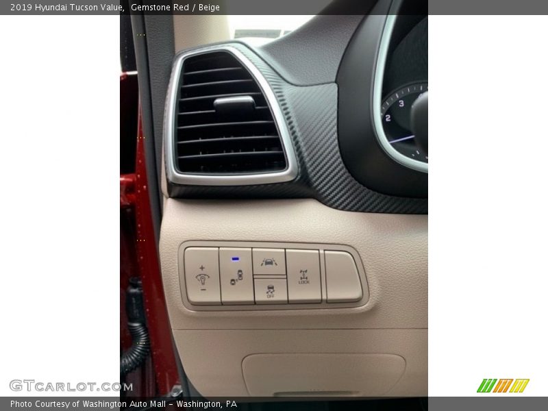Gemstone Red / Beige 2019 Hyundai Tucson Value