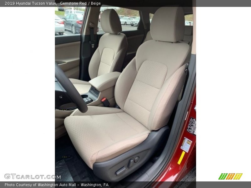 Gemstone Red / Beige 2019 Hyundai Tucson Value