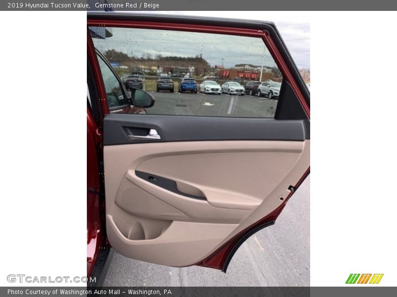 Gemstone Red / Beige 2019 Hyundai Tucson Value